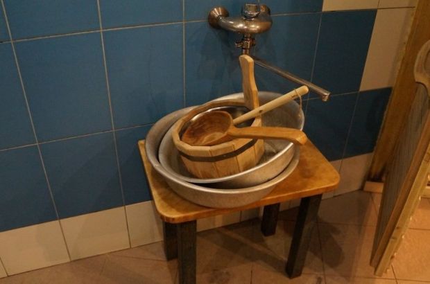 Баня на дровах в Жел. Балашиха.